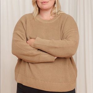 Tradlands Shelter Crewneck XL in Coffee